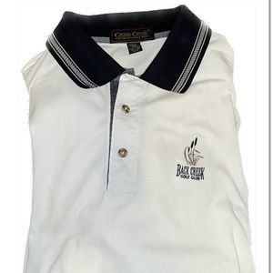 Vintage golf polo Back Creek Golf Club, XXL fits a bit smaller